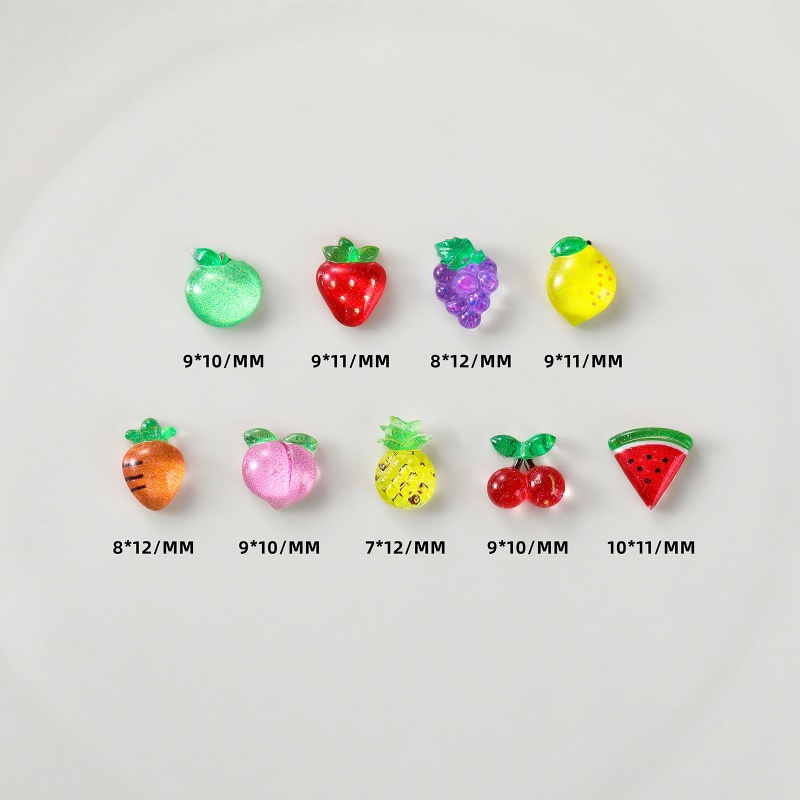 Fruit Resin Nail Art Decoration
